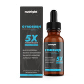 Gynoburn Cream & Drops Bundle for Men - Free Gynoburn Water Bottle